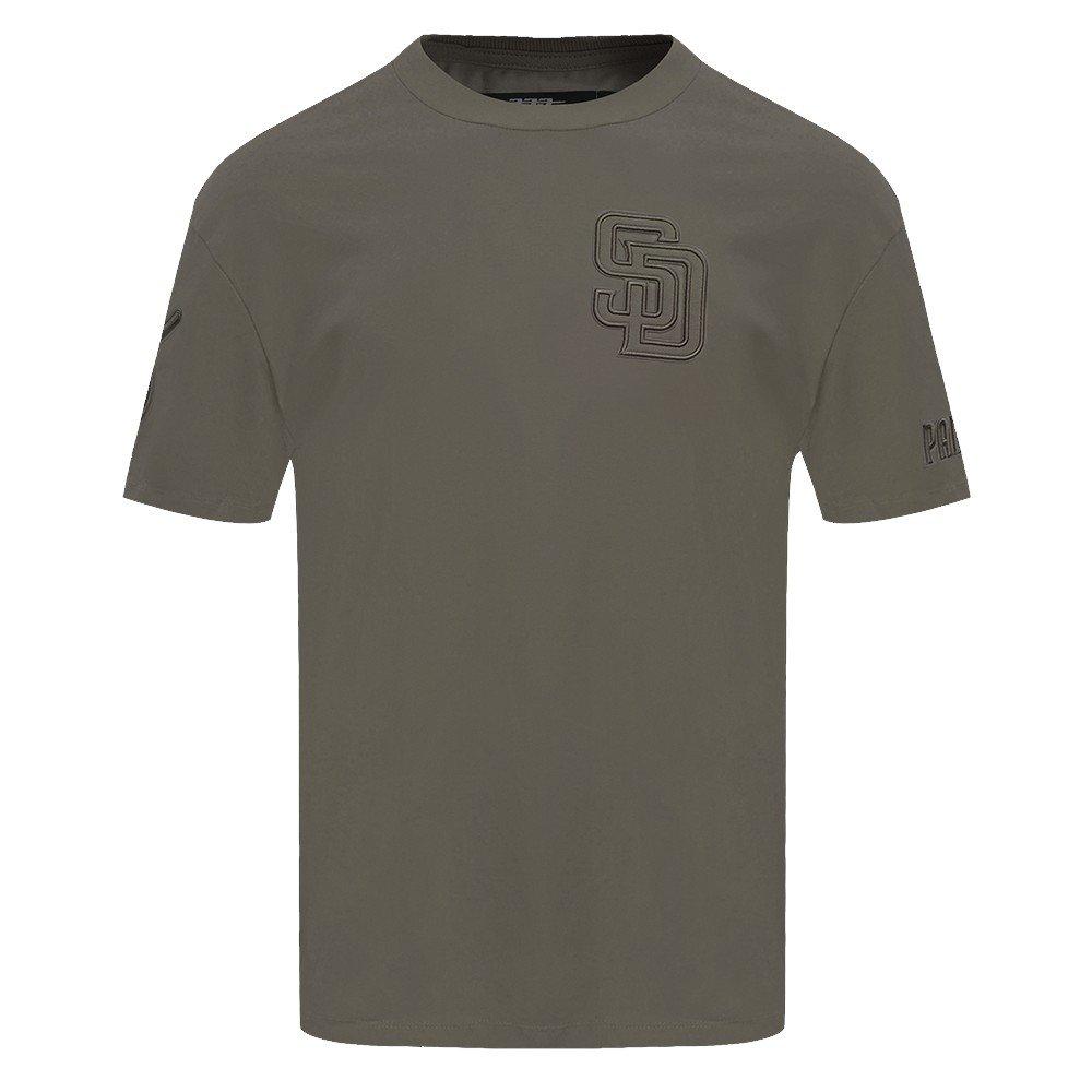 Pro Standard Men's MLB San Diego Padres Neutral Drop Shoulder Top - Dk Taupe - DK TAUPE